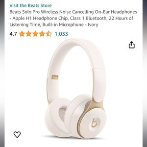 Beats Solo Pro Wireless Noise-Cancelling Headphones